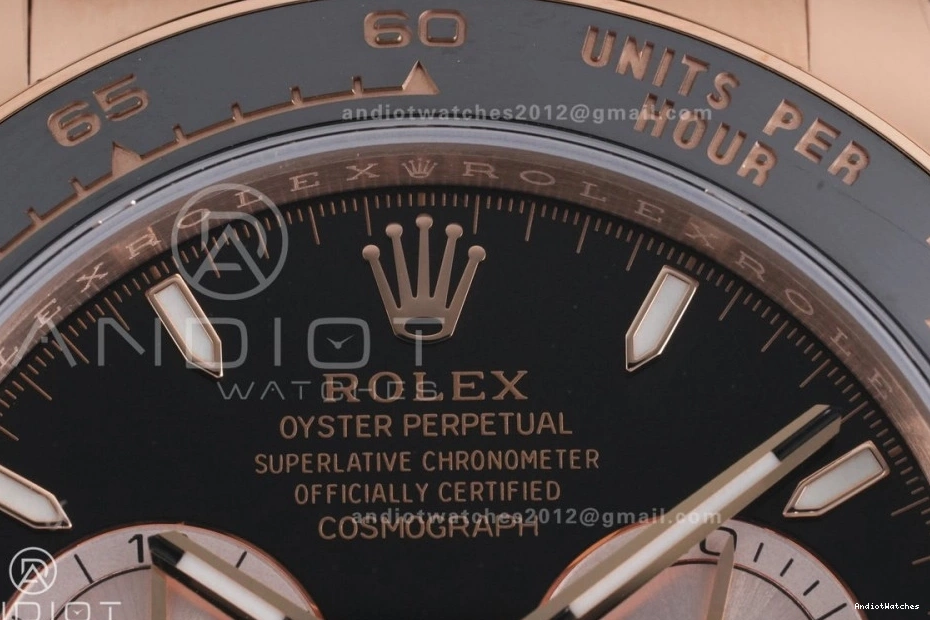 Edition 798 RG Gain 1:1 Weight On 126515 Oyster-flex Stick DD Daytona Sophisticated Best Strap Sub-dial Black Dial VSF Marker 1121